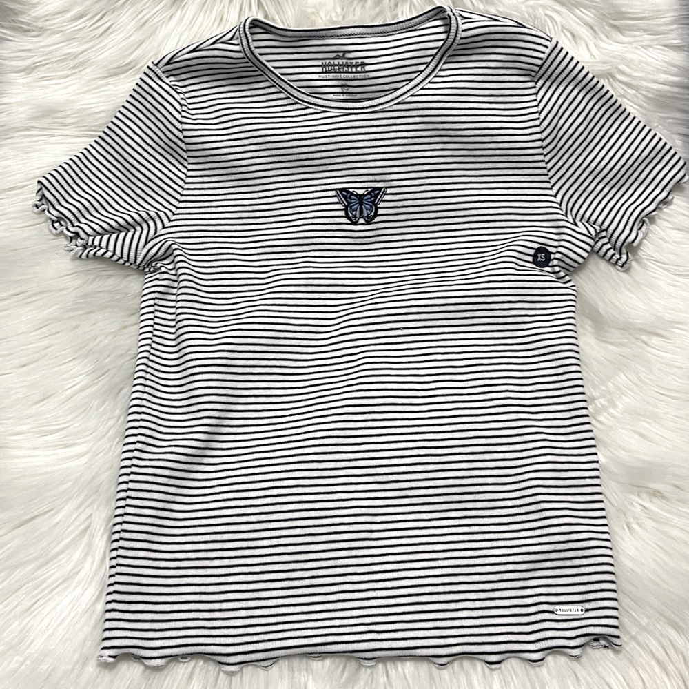 Hollister Must Have Striped Tee Shirt